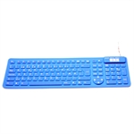 Flexible 2006 mini keyboard, lys bl� (DANSK layout)